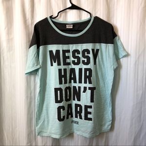 Victoria’s Secret PINK Light Blue T-Shirt